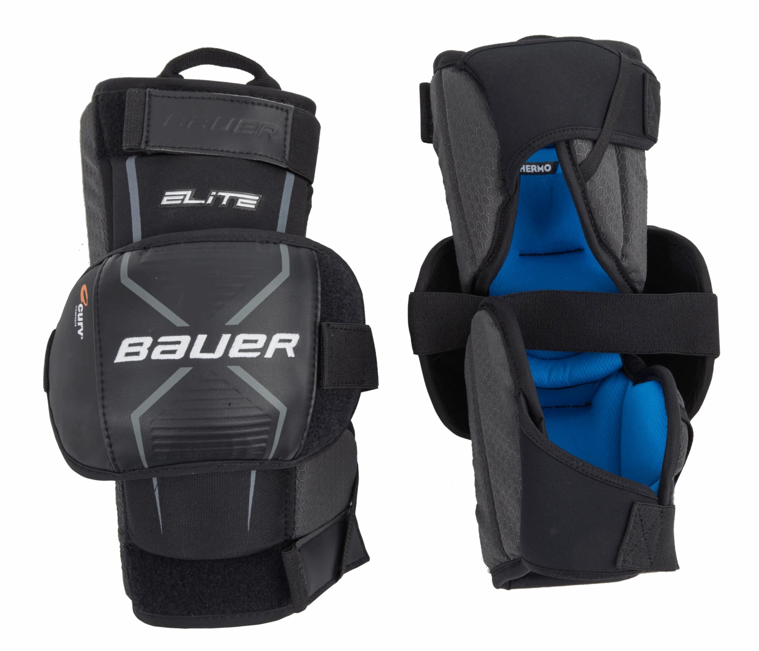 Bauer Elite Intermediate Goalie Knee Guards 1 Bauer Elite Intermediate Goalie Knee Guards