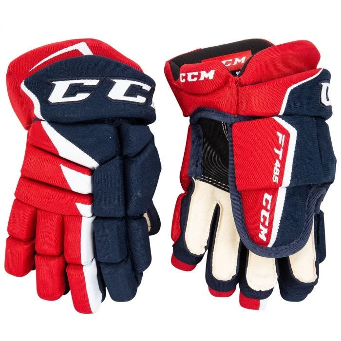 CCM JetSpeed FT485 Junior Hockey Gloves 2 CCM JetSpeed FT485 Junior Hockey Gloves - Image 2