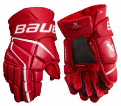 Bauer Vapor 3X Intermediate Hockey Gloves -Bauer Sale Store 3X SR FRONT RED2 aad738a5 bcda 41b8 b600 e08de21139e5