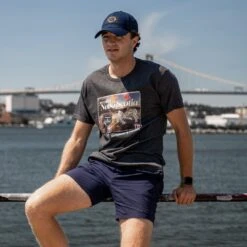 Bauer X East Coast Lifestyle Nova Scotia Tee -Bauer Sale Store 614078 BLK 01