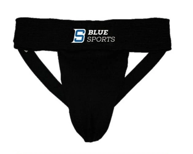 Blue Sports Deluxe Support With Cup Senior 1 Blue Sports Deluxe Support With Cup Senior