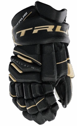 True Hockey True Catalyst 7X Senior Hockey Gloves -Bauer Sale Store CT7xGlove Black Gold