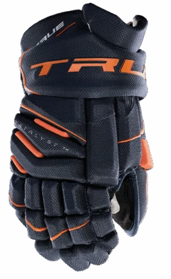 True Hockey True Catalyst 7X Junior Hockey Gloves -Bauer Sale Store CT7xGlove Navy Orange 1