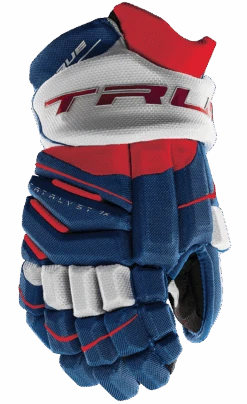 True Hockey True Catalyst 7X Junior Hockey Gloves -Bauer Sale Store CT7xGlove Red White Blue