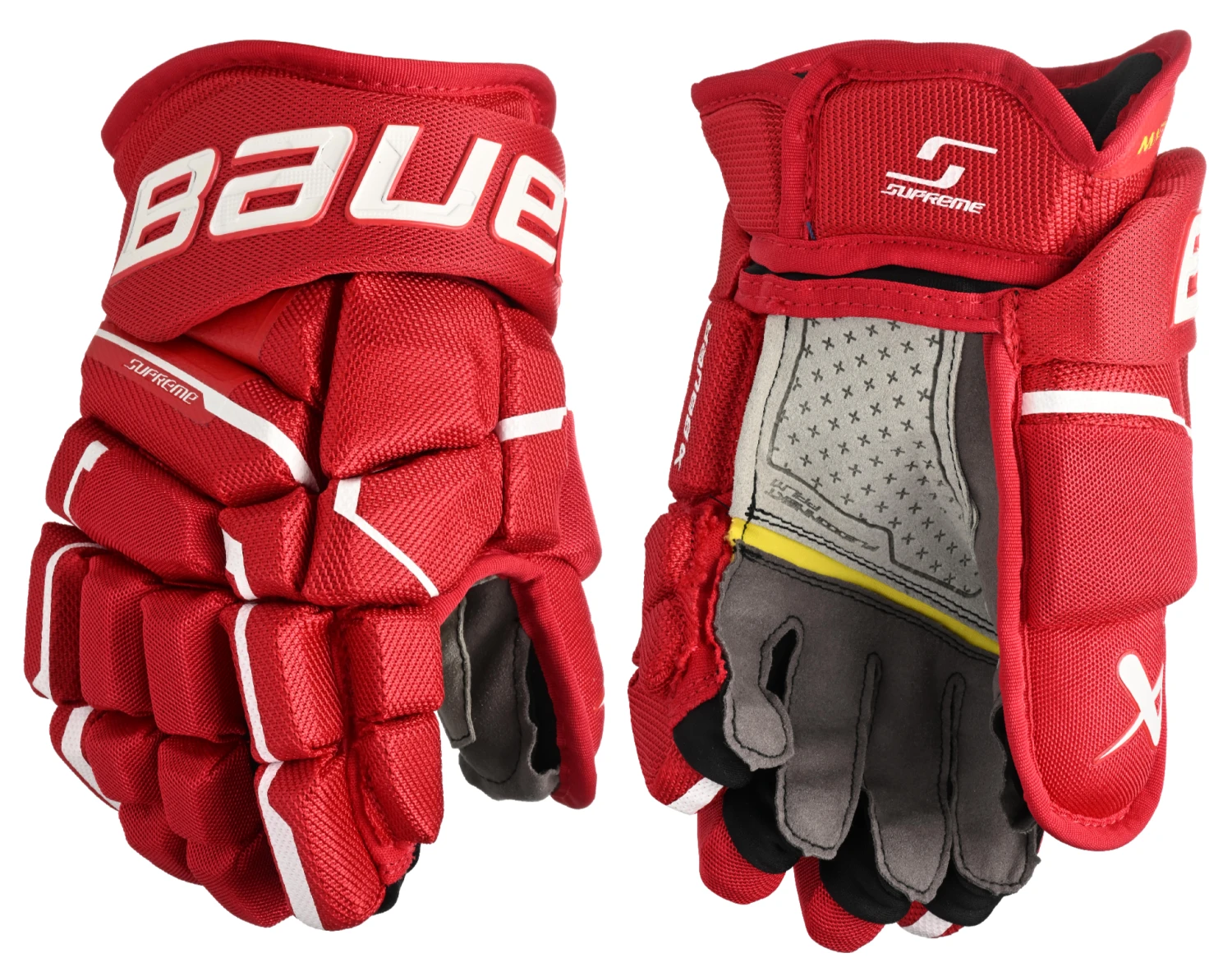 Bauer Supreme Mach Junior Hockey Gloves 3 Bauer Supreme Mach Junior Hockey Gloves - Image 3