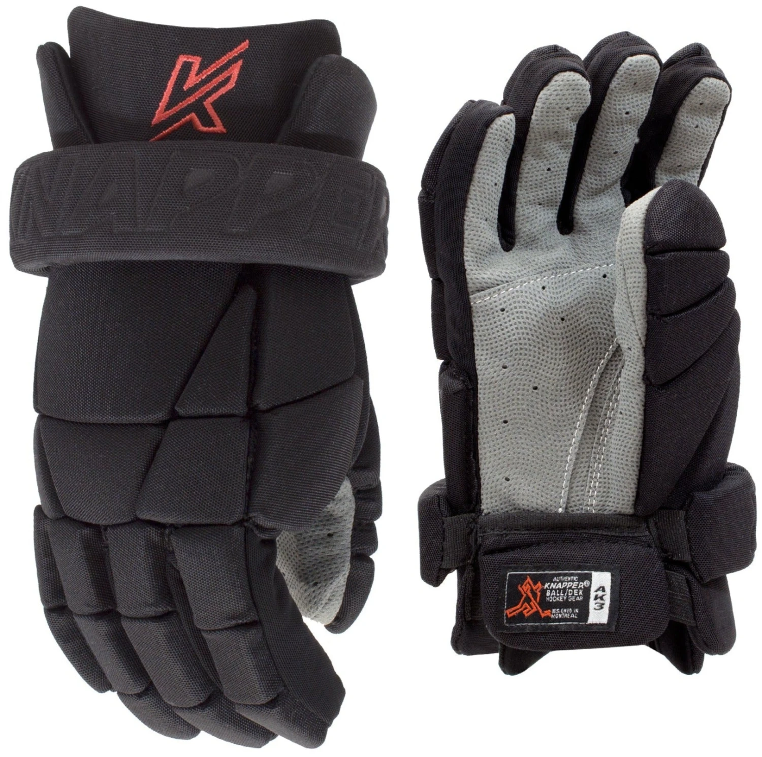 Knapper AK3 Ball Hockey Gloves 1 Knapper AK3 Ball Hockey Gloves