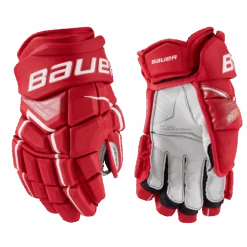 Bauer Supreme Ultrasonic Intermediate Hockey Gloves -Bauer Sale Store SUPREMEULTRASONICGloveSenior RED b4855662 7331 4e23 9676 b37d63bae56c
