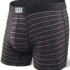 SAXX Vibe Boxer Modern Fit Black Gradient Stripe 5 SAXX Vibe Boxer Modern Fit Black Gradient Stripe -Bauer Sale Store SXBM35 GRS