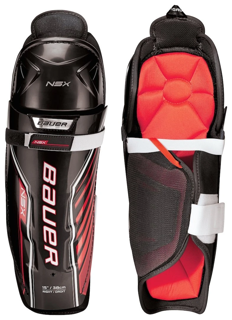 Bauer NSX Junior Shin Guards 1 Bauer NSX Junior Shin Guards