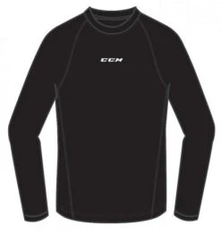 CCM Long-Sleeve Loose Fit Top For Men -Bauer Sale Store ccm athletic loose fit long sleeve top black 1