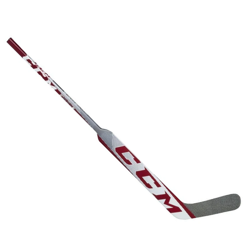 CCM EFLEX5 Pro Senior Goalie Stick (White/Red) 2 CCM EFLEX5 Pro Senior Goalie Stick (White/Red) - Image 2