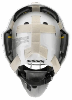 Warrior RF1+ Junior Goalie Mask 10 Warrior RF1+ Junior Goalie Mask -Bauer Sale Store rf1jpm0wh war 02 i