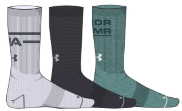 Under Armour Phenom Graphic Crew Senior Socks (3-Pack) 2 Under Armour Phenom Graphic Crew Senior Socks (3-Pack) - Image 2