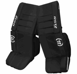 Warrior Ritual GT2 Intermediate Goalie Pads (w/ Knee Pads) -Bauer Sale Store warrior ritual gt2 intermediate goalie pads black