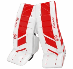 Warrior Ritual GT2 Junior Goalie Pads (w/ Knee Pads) -Bauer Sale Store warrior ritual gt2 junior goalie pads white red